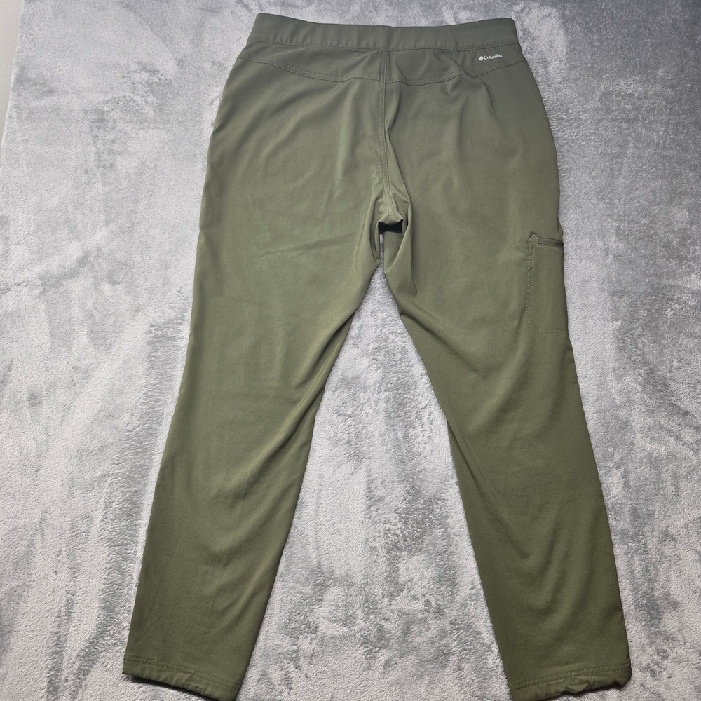 Columbia Womens Olive Green Hiking Cargo Pants Size 16 Stretch Outdoor XK0701 - Picture 2 of 16